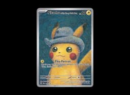 Pikachu with Grey Felt Hat: PROMO [SVP EN 085](SVP EN Promotional cards “Van gogh exhibition” )[English Ver.]